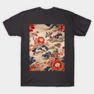 Chinese Ancient Fabric Art T-Shirt